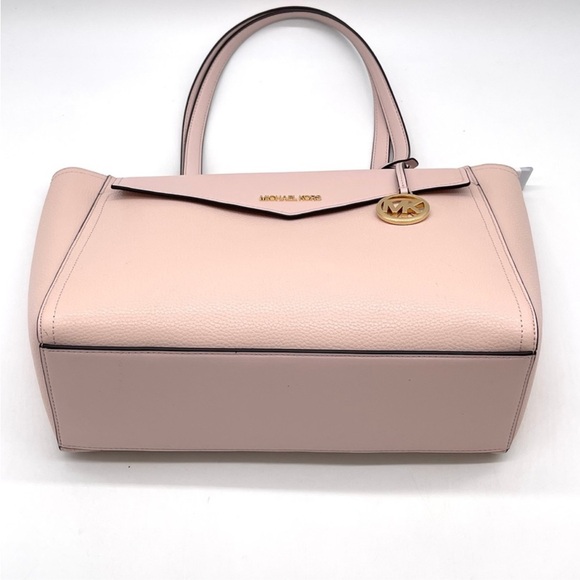 Michael Kors Blush Pink Tote and Clutch Trio